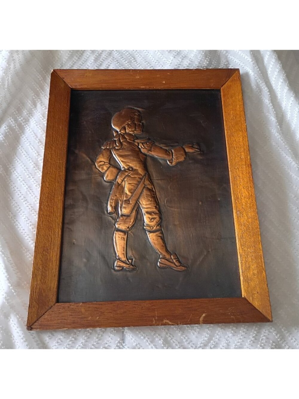 Art Hammered Cooper Colonial Boy